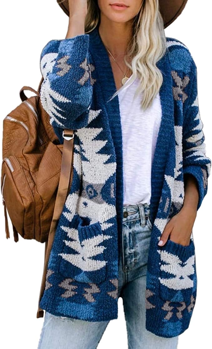 Ferbia Women's Slouchy Cardigan Sweater