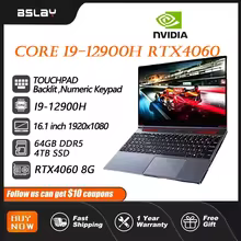Intel Core i9 Gaming Laptop RTX4060 64GB RAM 4TB SSD