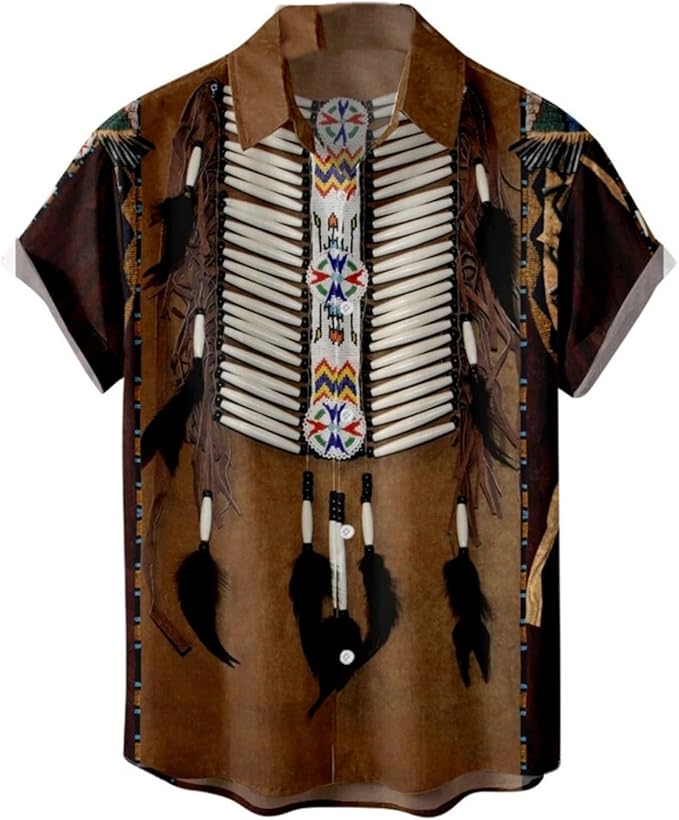 SIAOMA Native American Indians T-Shirt